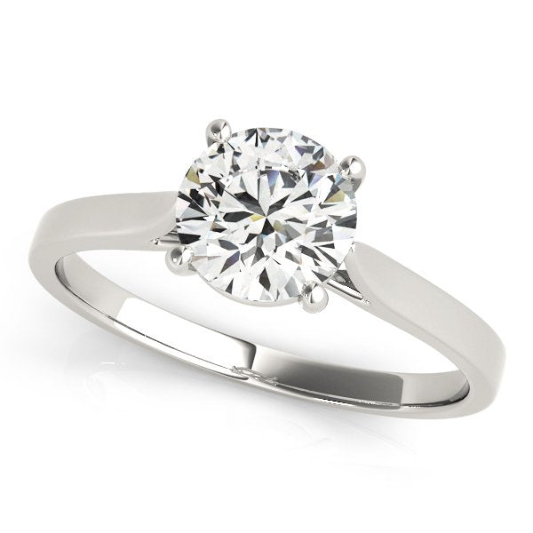 Ines Round Solitaire Engagement Ring