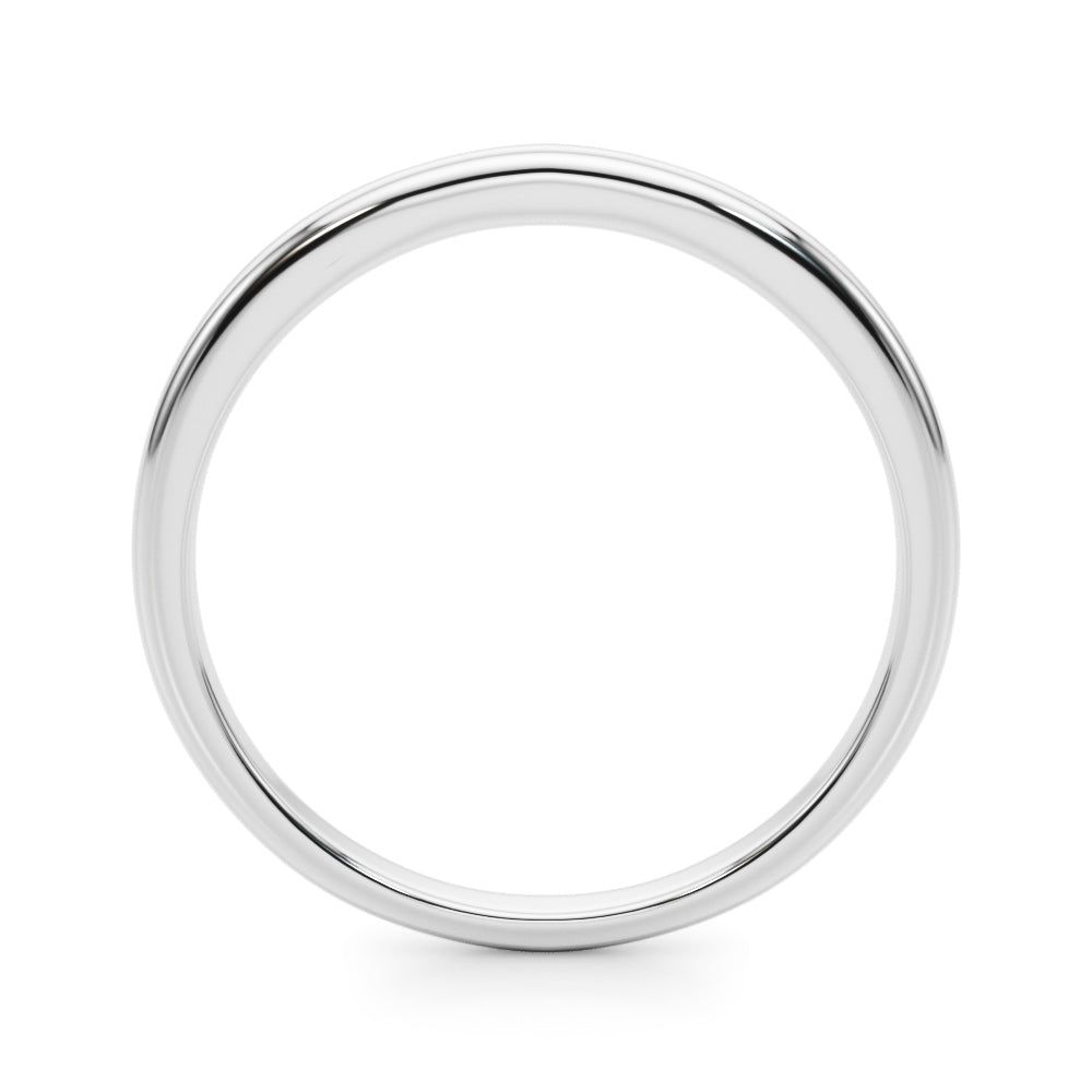 Ins Satin-finish Plain Women's Wedding Band