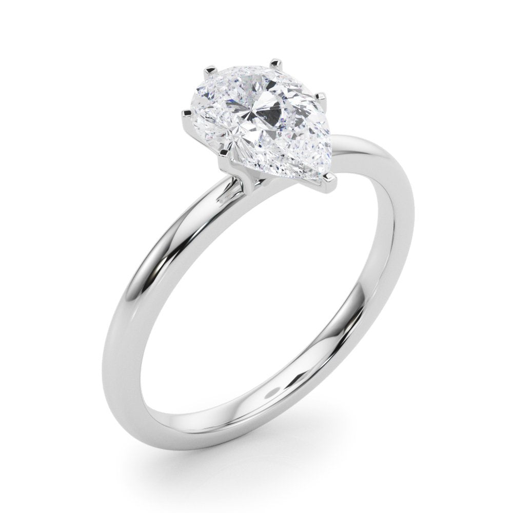 Esther Round Solitaire Engagement Ring