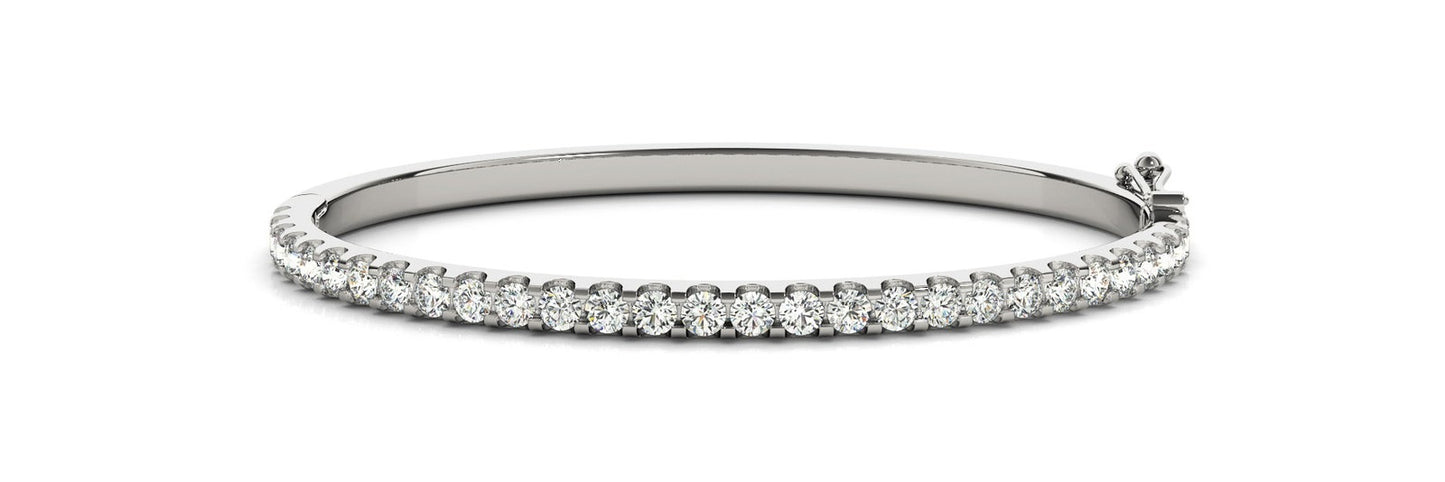 Laura Diamond Bangle Bracelet