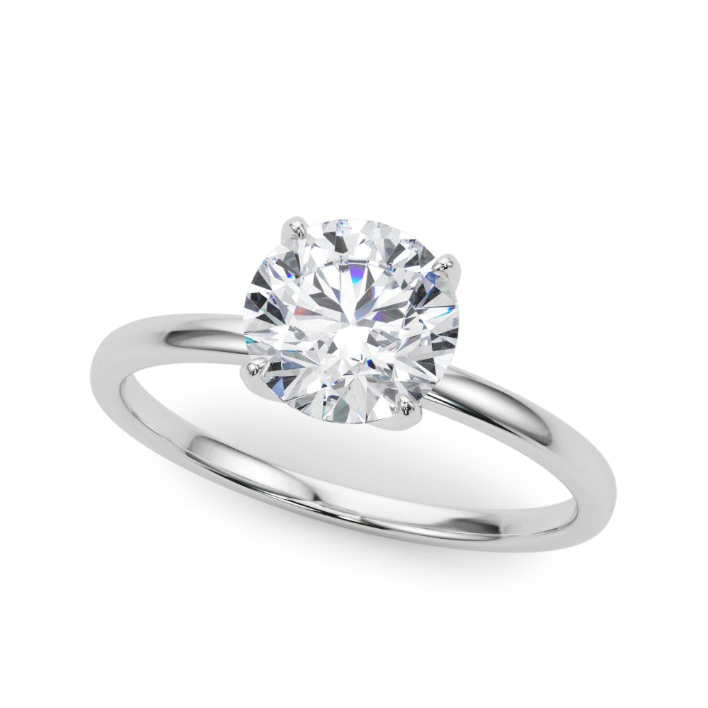 Hana Round Solitaire Engagement Ring