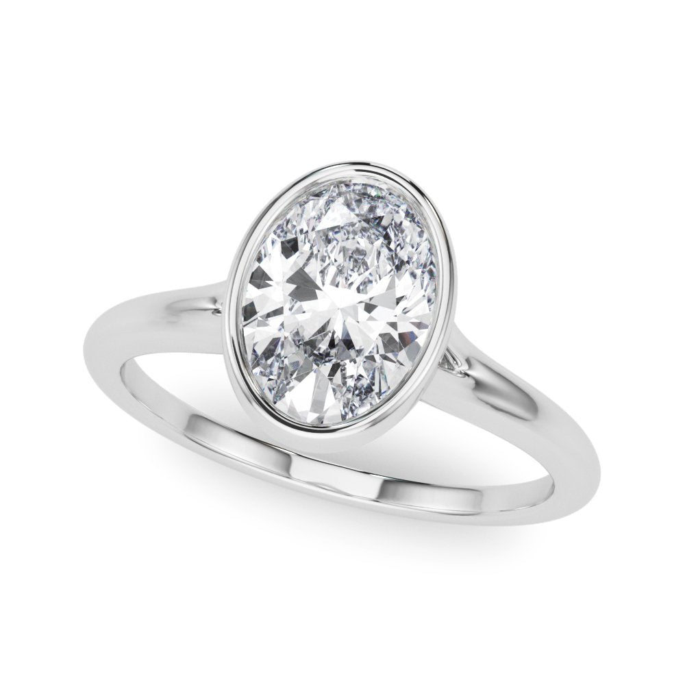 Odile Oval Solitaire Engagement Ring