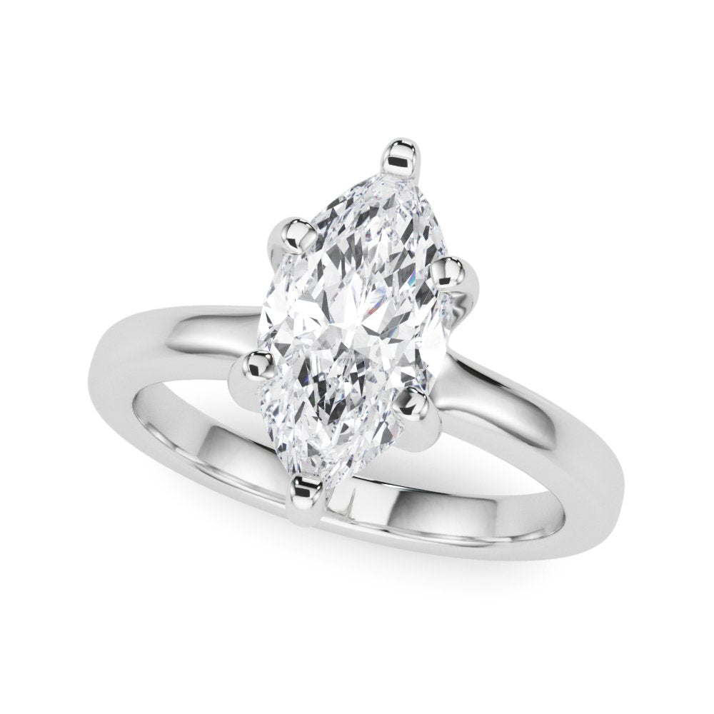 Lena Marquise Solitaire Engagement Ring