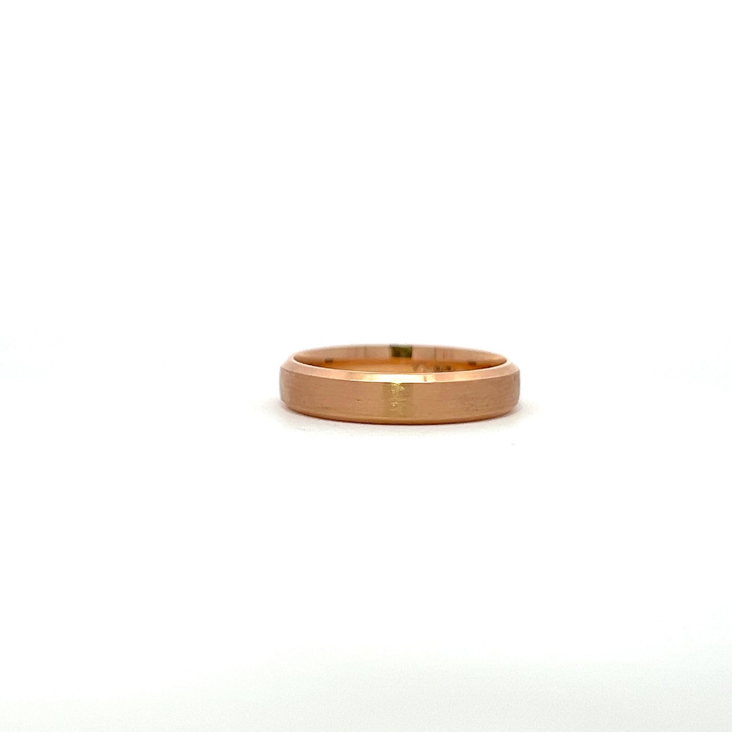 Rose gold 18K diamond band