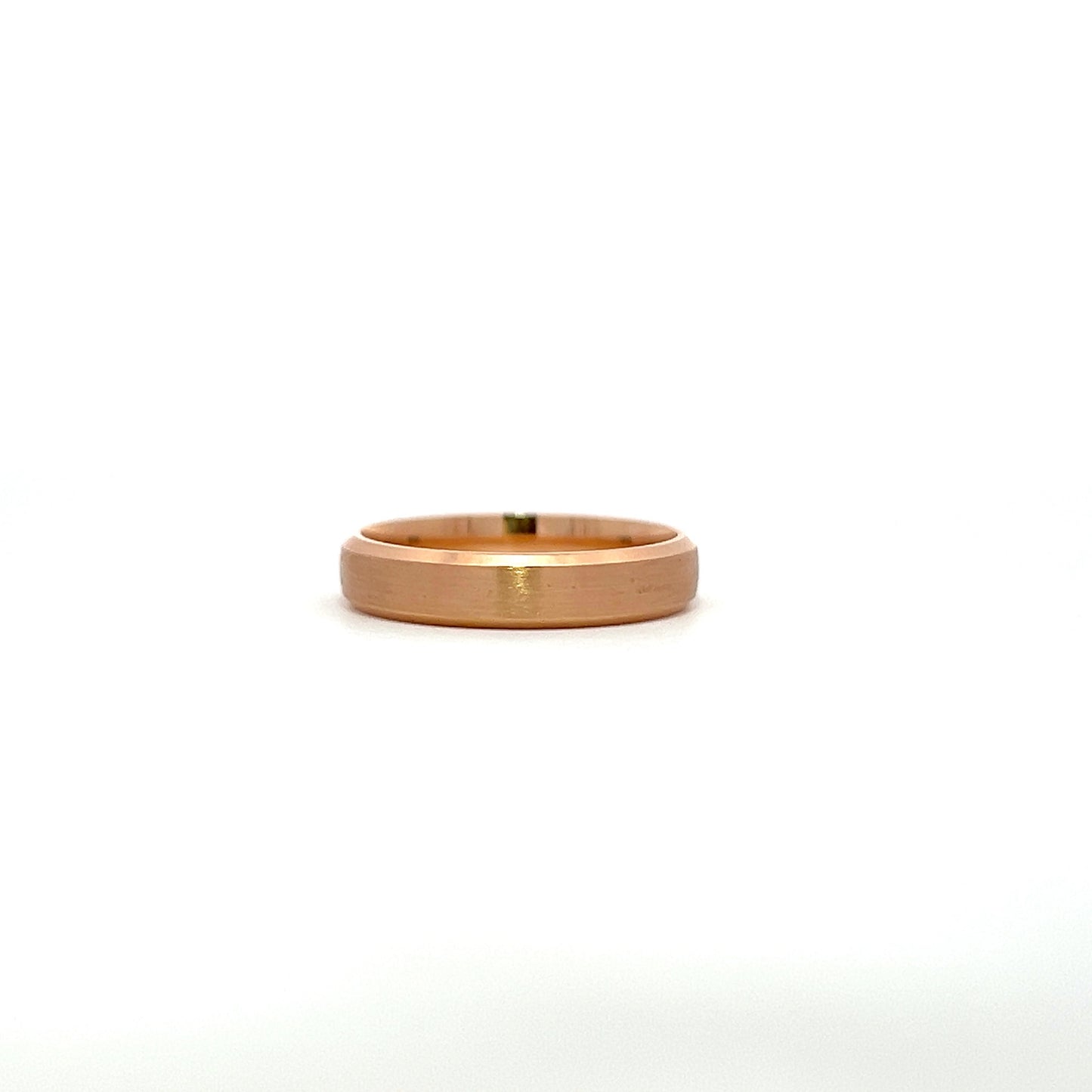 Rose gold 18K diamond band
