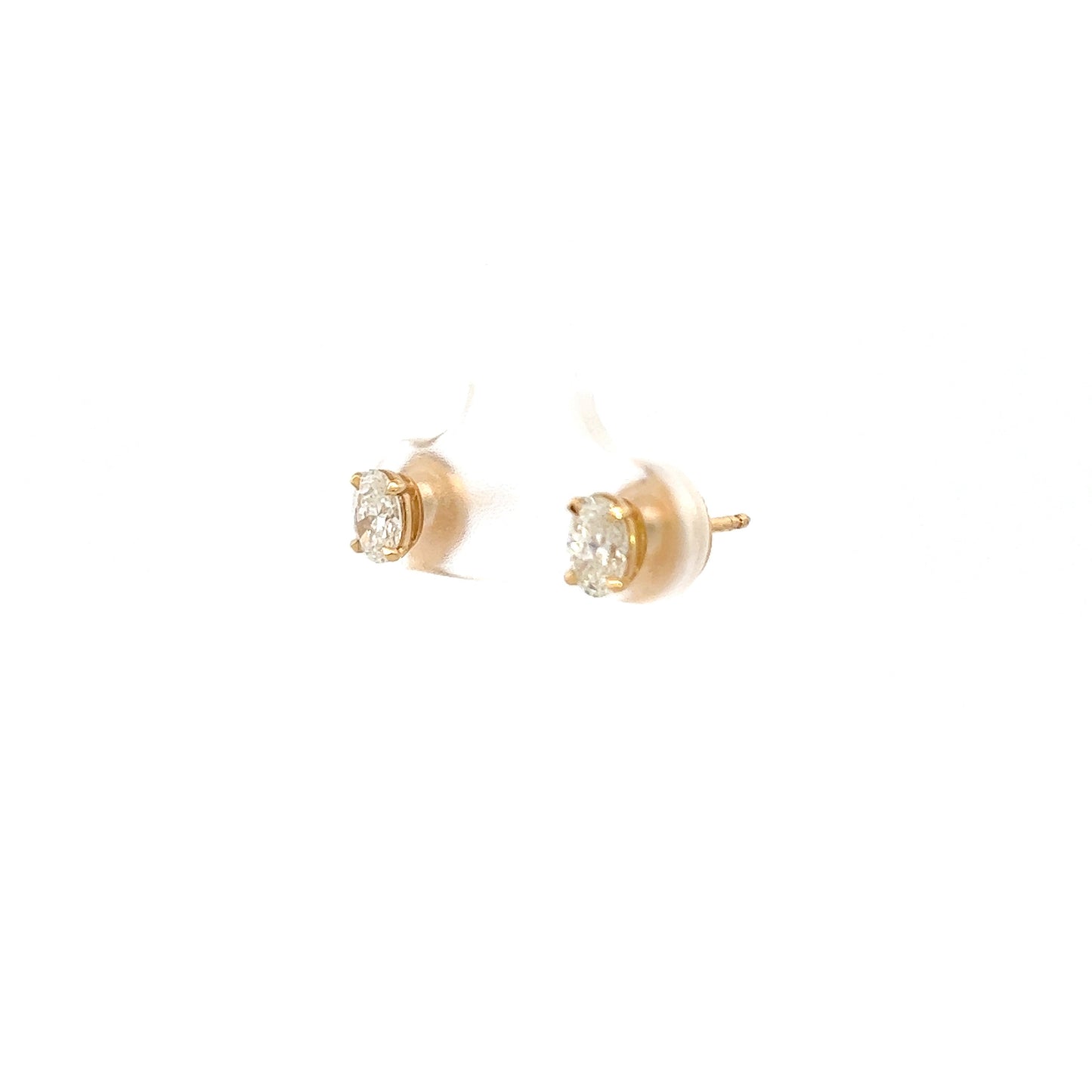 0.67ctw Oval Studs