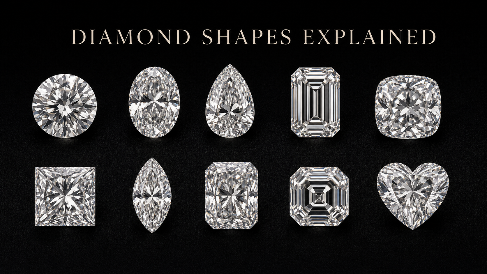 Diamond Shapes Guide for Engagement Rings