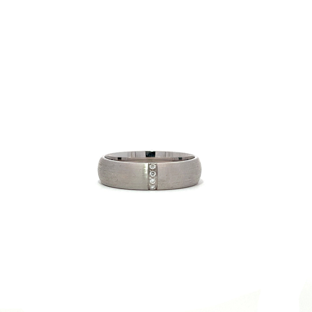 0.02ctw Diamond wedding band