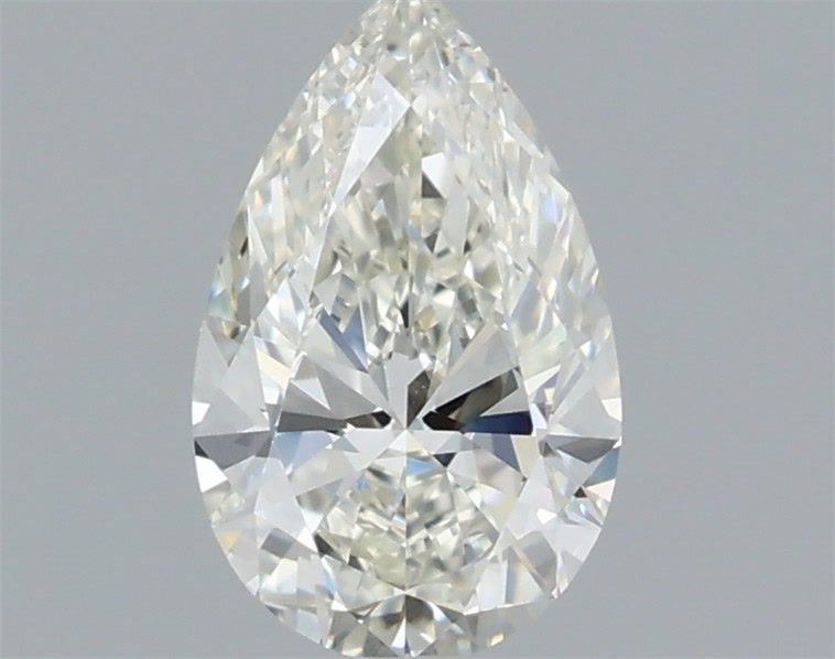 0.50 Carat I VVS2 Pear Natural Diamond