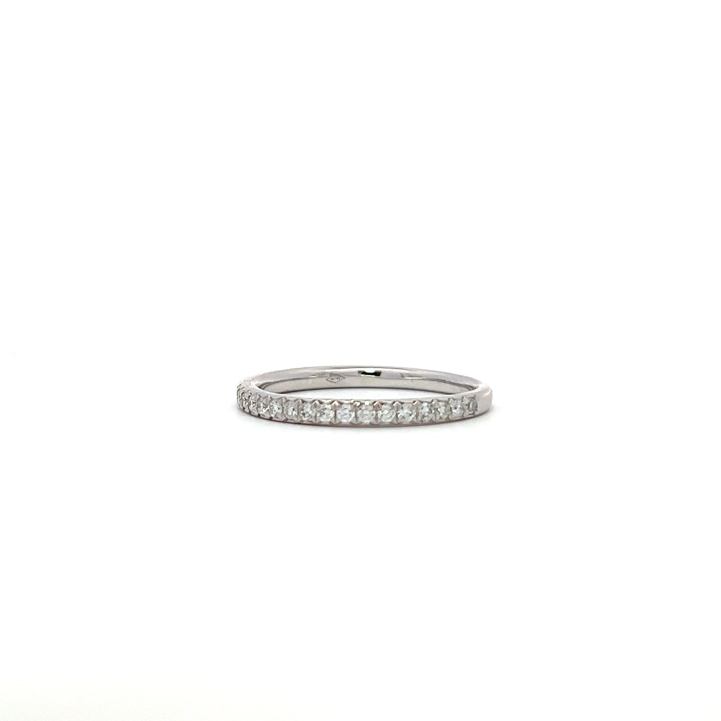 0.28ctw White gold 18K diamond eternity ring