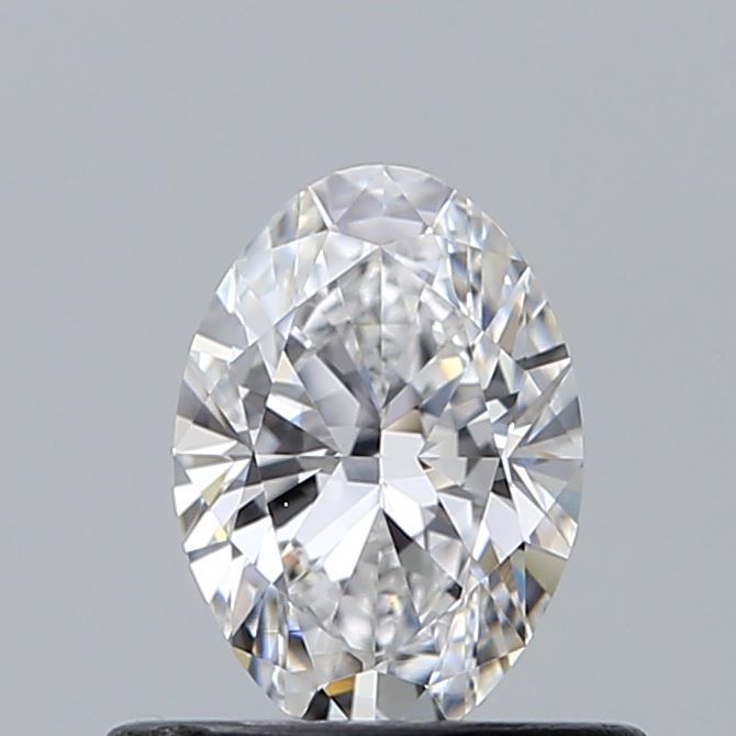 0.50 Carat D VS1 Oval Natural Diamond
