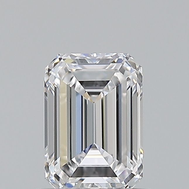 0.55 Carat D FL Emerald Natural Diamond