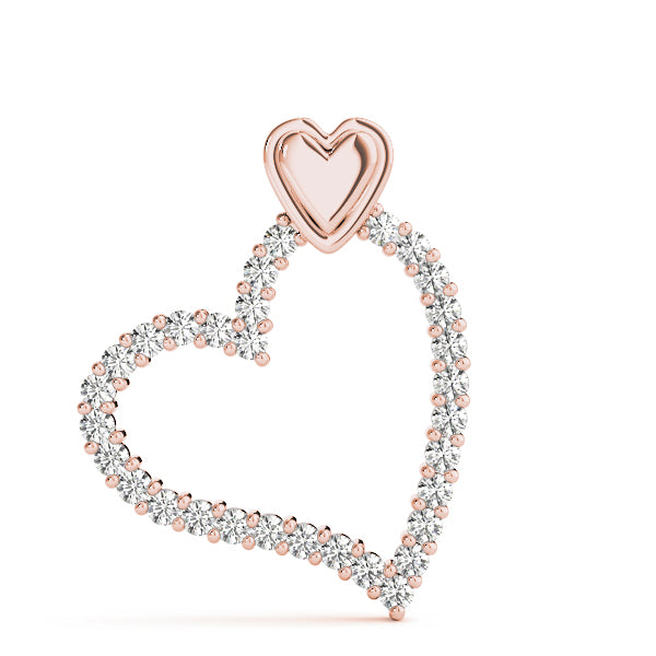 Cosima Diamond Heart Pendant