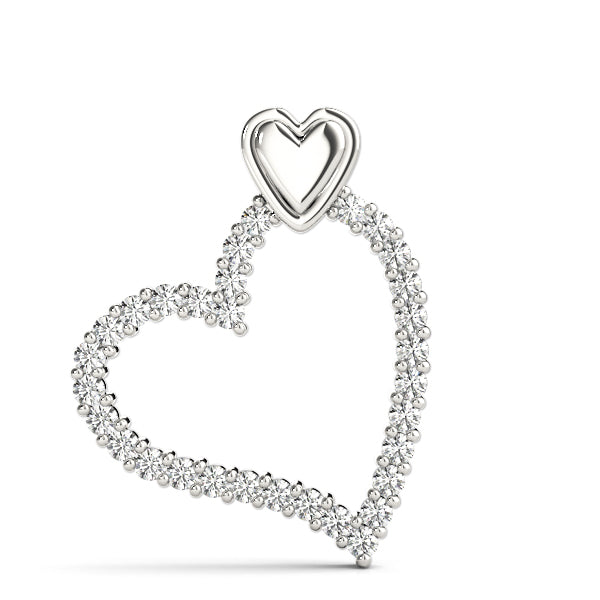 Cosima Diamond Heart Pendant