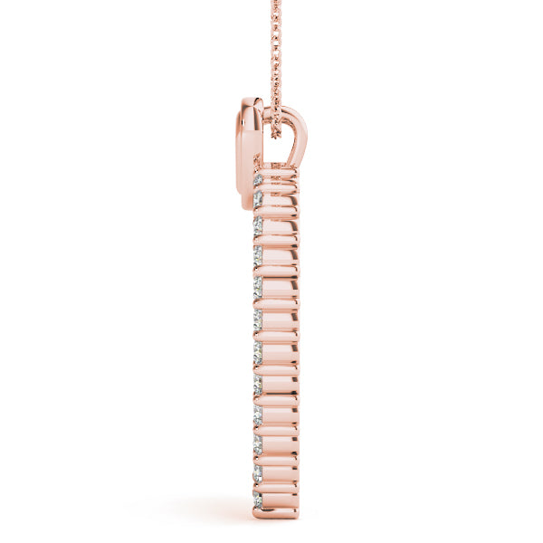 Cosima Diamond Heart Pendant