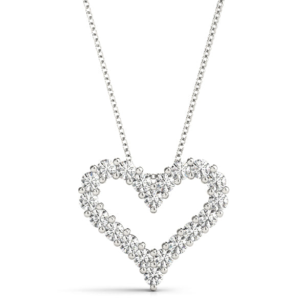 Hortense Diamond Heart Pendant
