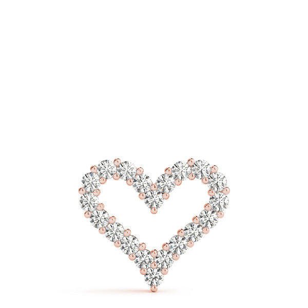 Hortense Diamond Heart Pendant