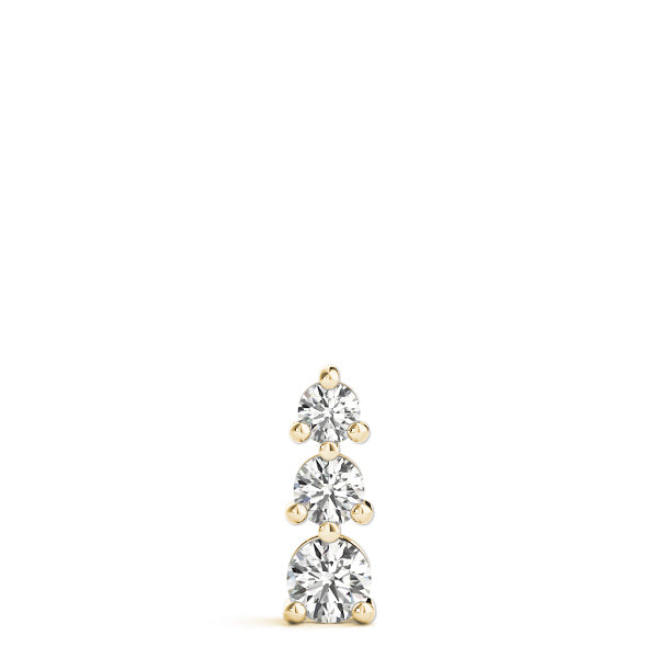 Briony Three-stone Diamond Pendant