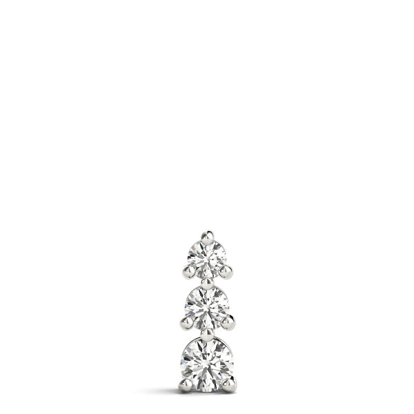 Briony Three-stone Diamond Pendant