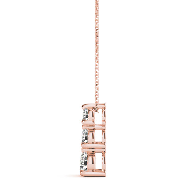 Briony Three-stone Diamond Pendant