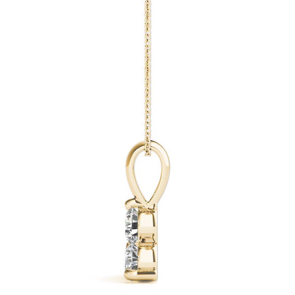 Eliane Three-stone Diamond Pendant