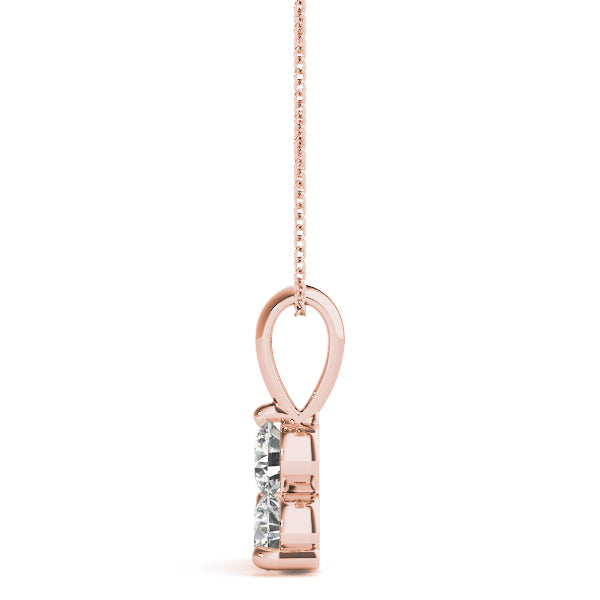 Eliane Three-stone Diamond Pendant