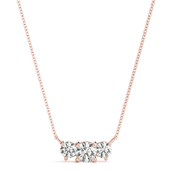 Bellona Three-stone Diamond Pendant