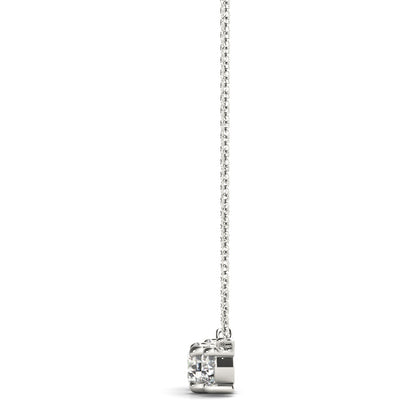 Three-Stone Diamond Pendant – 0.50 ct