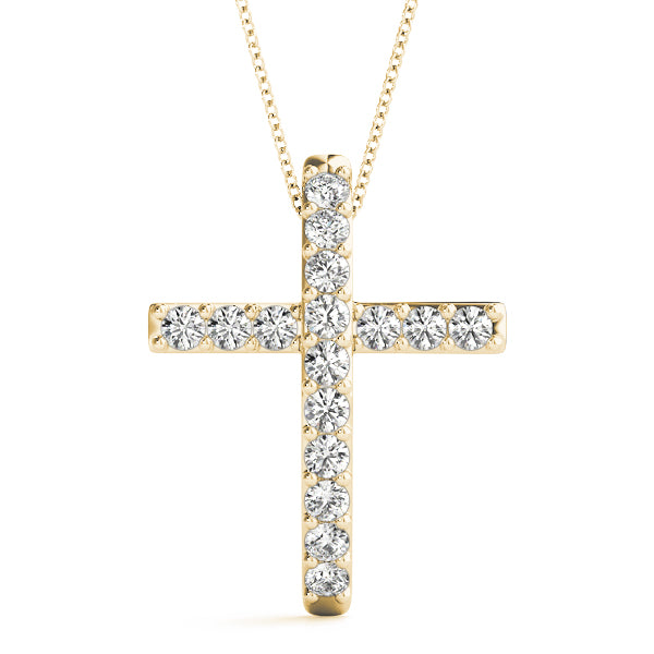 Amabel Diamond Cross Pendant