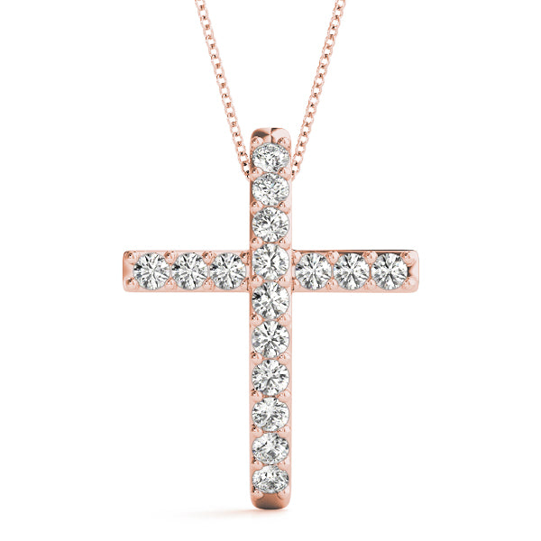 Amabel Diamond Cross Pendant