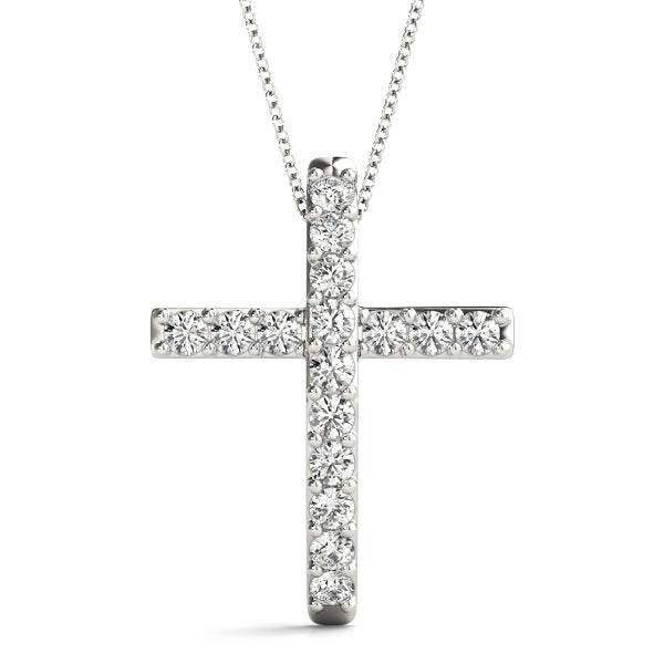 Amabel Diamond Cross Pendant