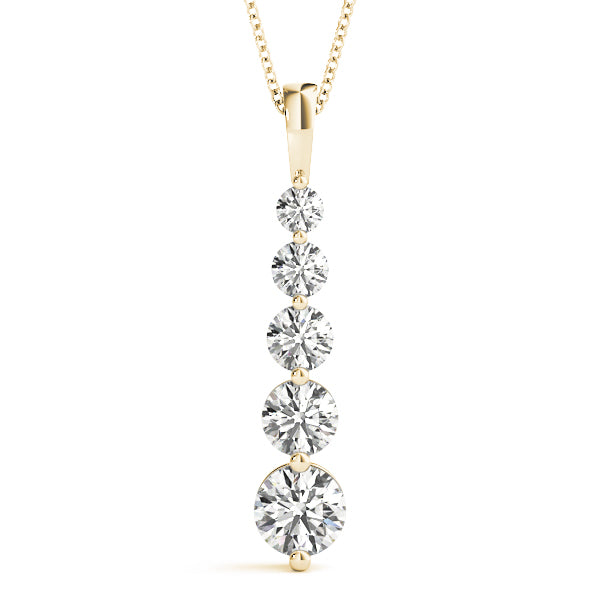Araminta Diamond Journey Pendant