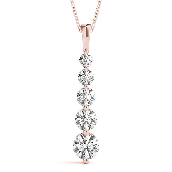 Araminta Diamond Journey Pendant