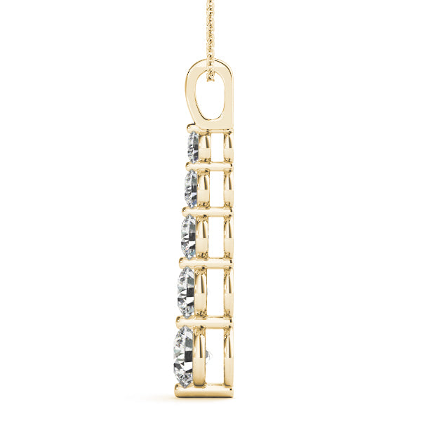 Araminta Diamond Journey Pendant