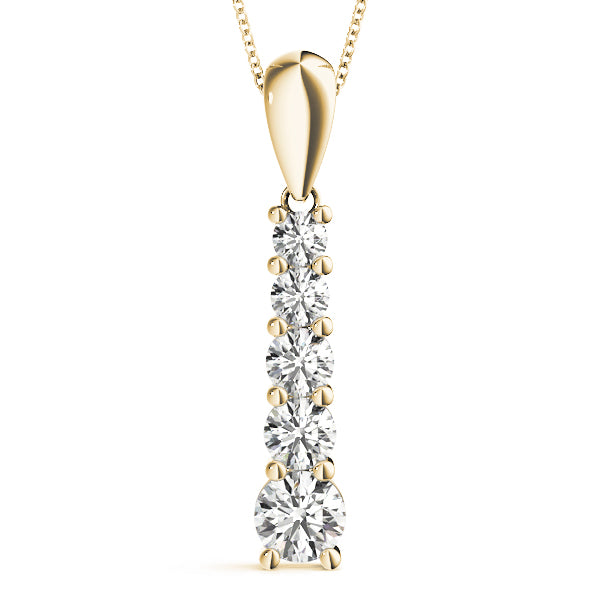 Arietta Diamond Journey Pendant