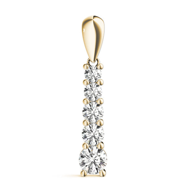 Arietta Diamond Journey Pendant