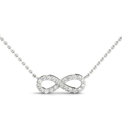 Diamond Infinity Pendant – 0.11 ct