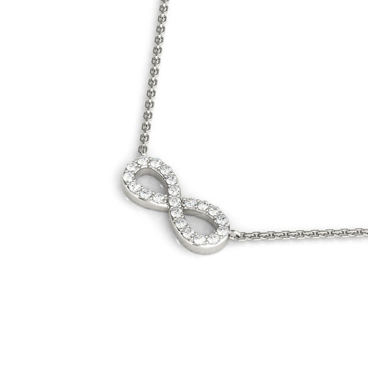 Diamond Infinity Pendant – 0.11 ct