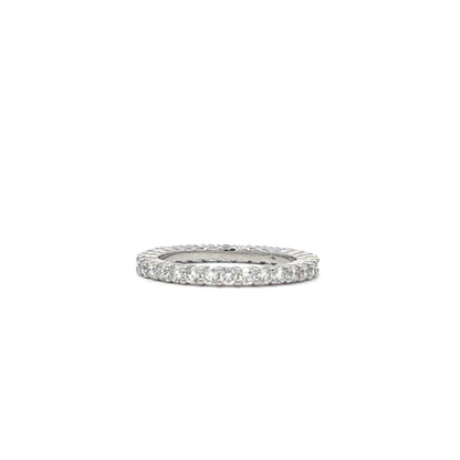 White gold eternity ring