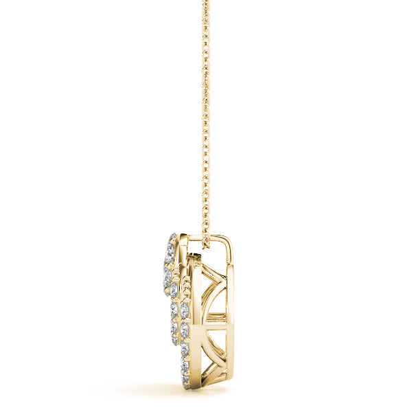 Cerise Fashion Diamond Pendant