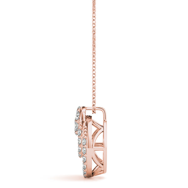 Cerise Fashion Diamond Pendant