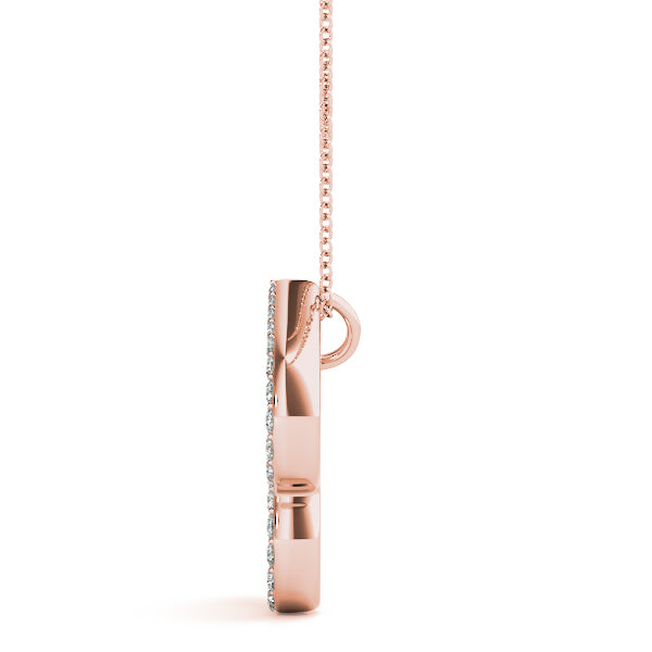 Ilona Letter B Diamond Pendant