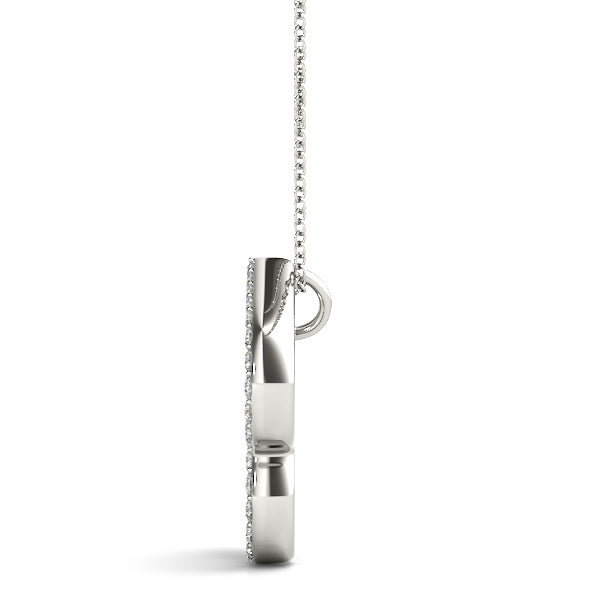Ilona Letter B Diamond Pendant