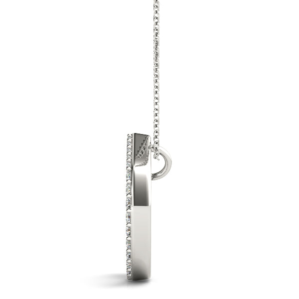 Ione Letter D Diamond Pendant
