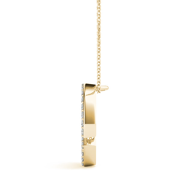 Jessamy Letter G Diamond Pendant