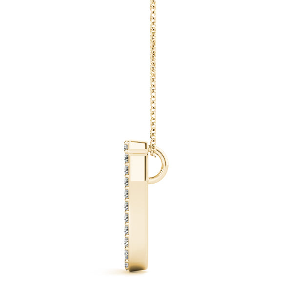 Lavinia Letter J Diamond Pendant