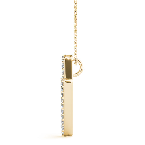 Linnea Letter N Diamond Pendant