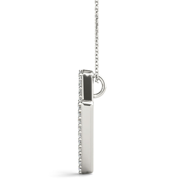 Linnea Letter N Diamond Pendant