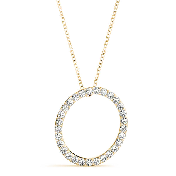 Lorelei Letter O Diamond Pendant