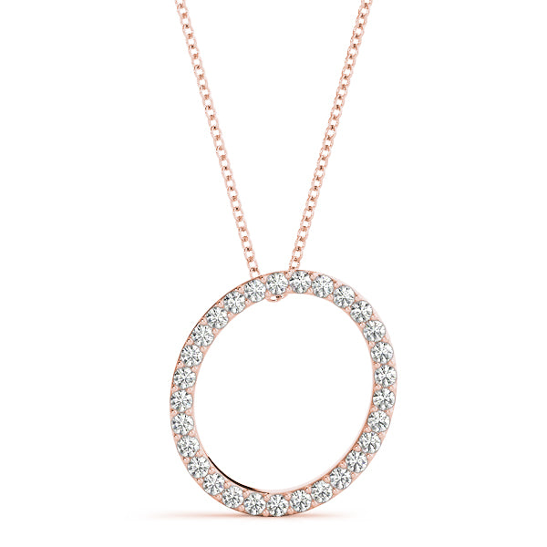 Lorelei Letter O Diamond Pendant
